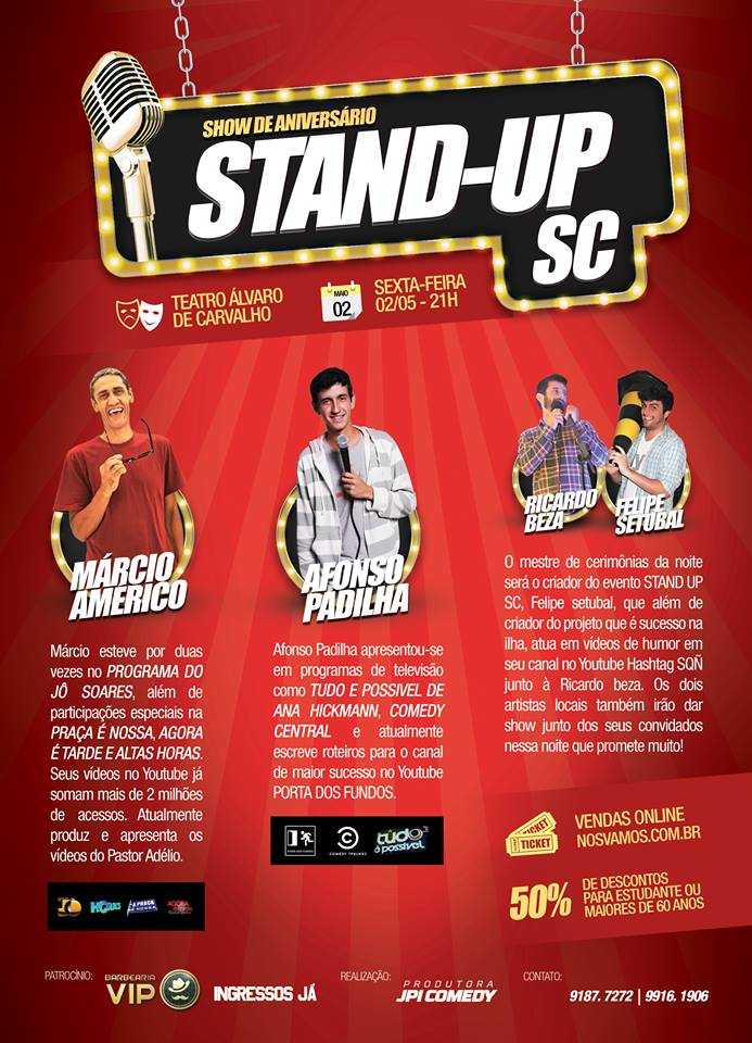 Comédia Stand Up SC - Show de Aniversário