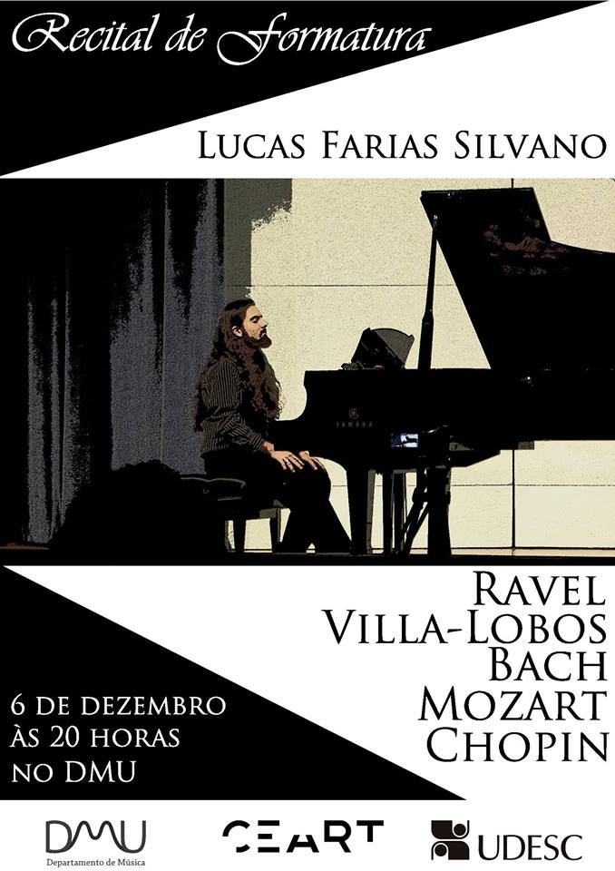 Recital de formatura de Lucas F Silvano