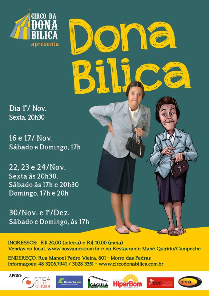 Espetáculo “Dona Bilica e Convidados” no Circo da Dona Bilica