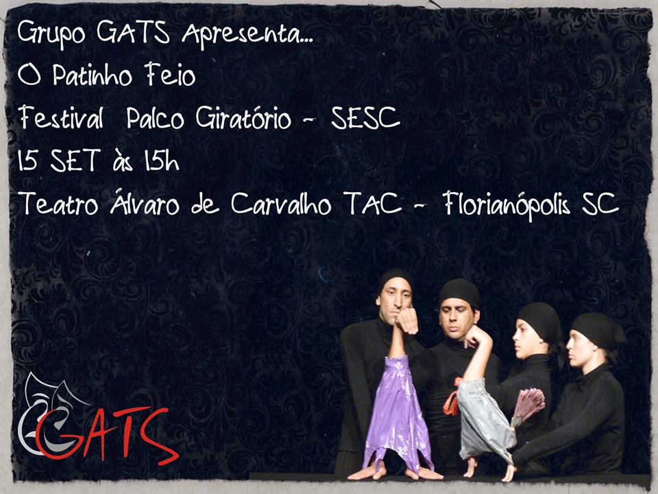 “O Patinho Feio”, de Gats Teatro - Festival Palco Giratório Sesc