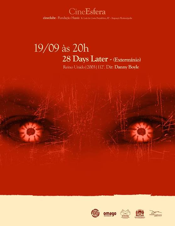 Cineclube Esfera inaugura o CICLO 4: APOCALIPSE com "28 days later"