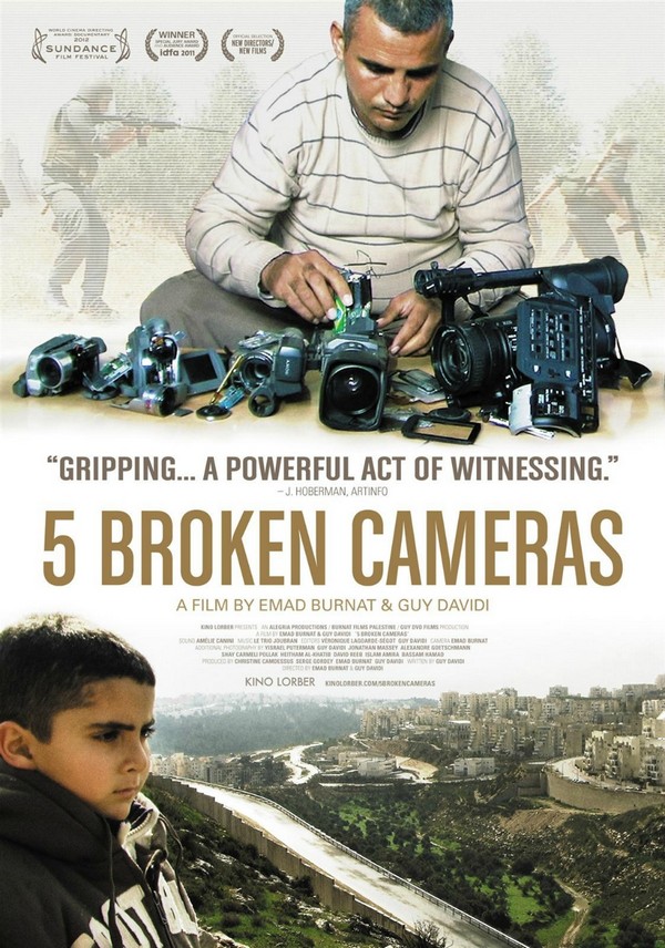 Cinedebate exibe documentário palestino "Cinco câmeras quebradas"