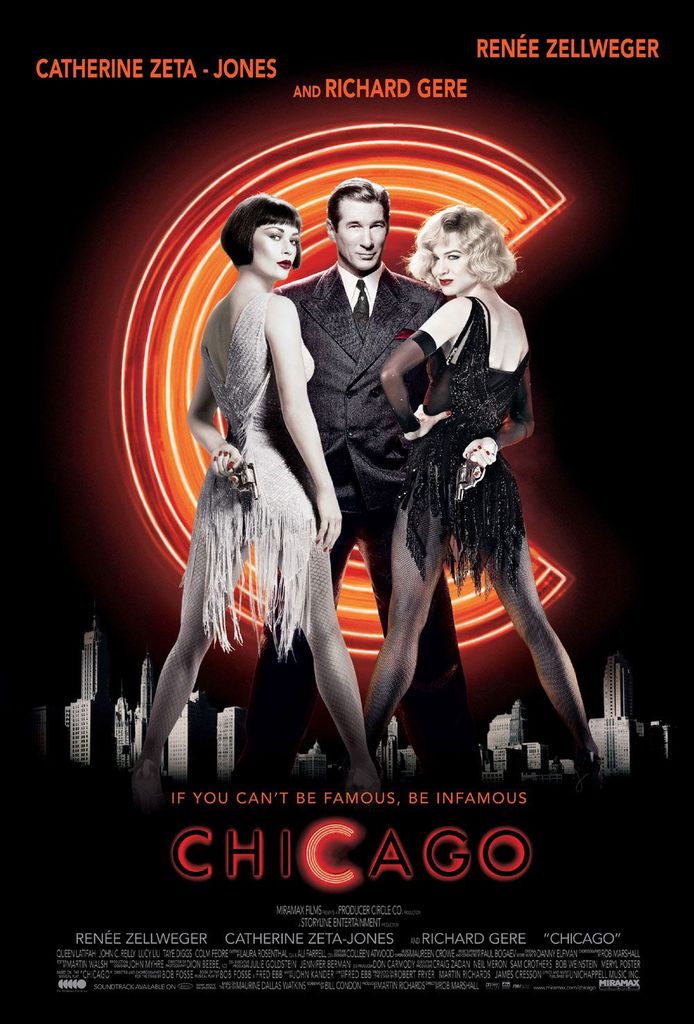 Cinema, Chá & Cultura apresenta "Chicago", de Rob Marshall
