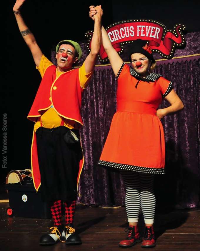 Espetáculo "Hoje tem Palhaçada", de Circus Fever