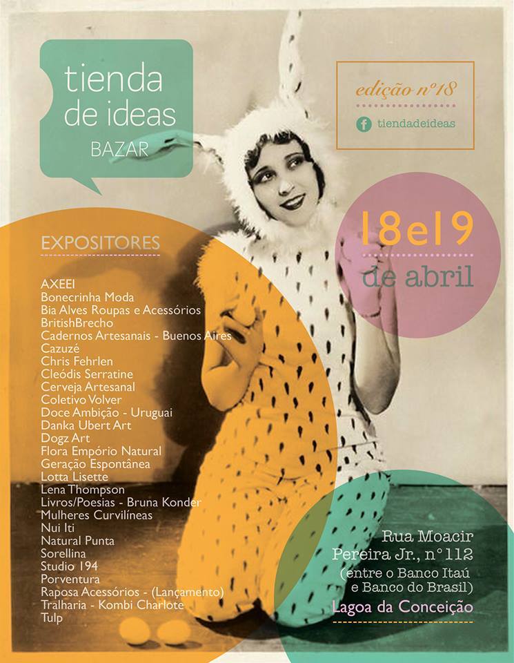 18ª Tienda de Ideas – Feriadão de Páscoa