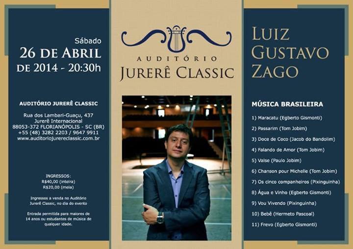 Concerto Luiz Gustavo Zago
