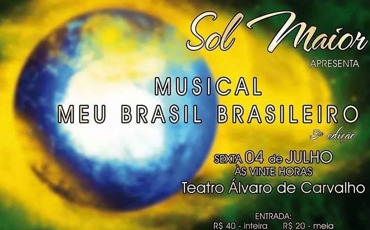 Musical Meu Brasil Brasileiro - 3ª edição