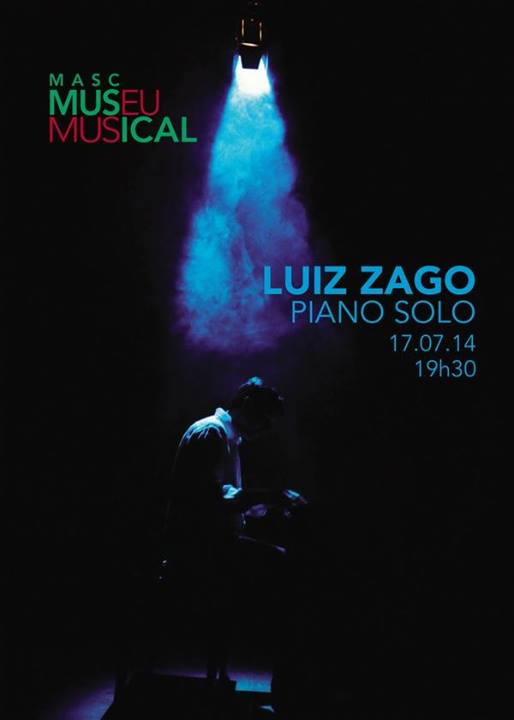 Luiz Zago Piano Solo no projeto Masc Museu Musical