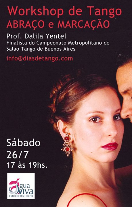 Workshop de Tango: ABRAÇO E MARCAÇÃO