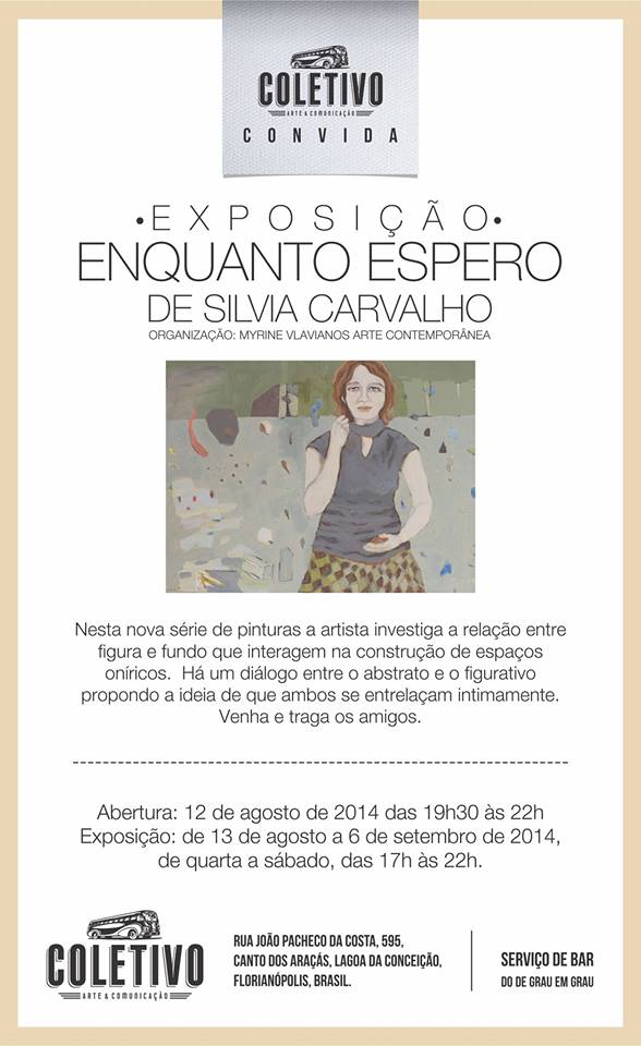Exposição de pinturas de Silvia Carvalho