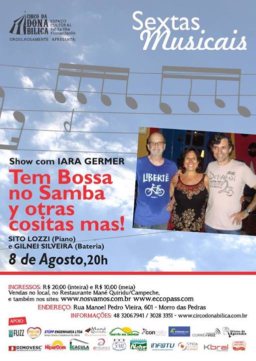 “Tem Bossa no Samba y otras cositas mas!” com IARA GERMER