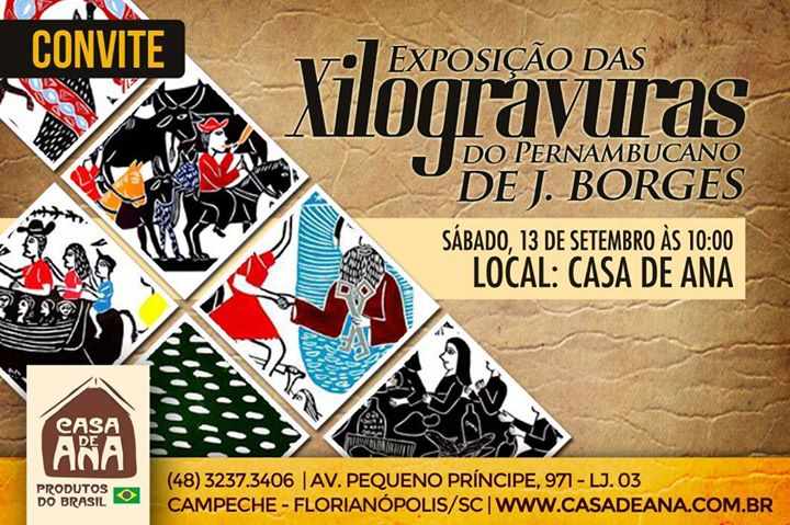 Exposição das Xilogravuras do Pernambucano J. Borges