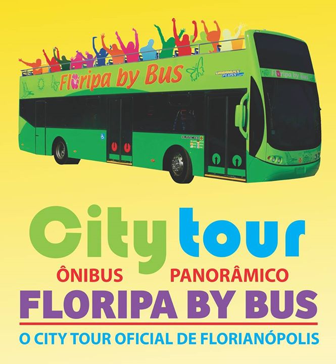 Inscrições para passeio turístico gratuito City Tour por Florianópolis
