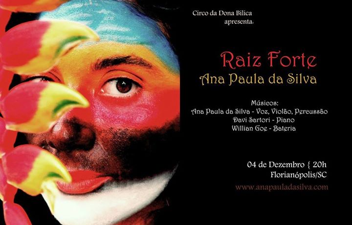 Show Raiz Forte com Ana Paula da Silva
