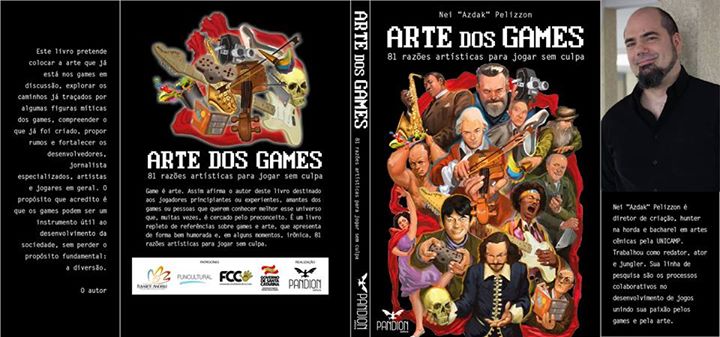 Lançamento do livro “Arte dos Games - 81 razões artísticas para jogar sem culpa”
