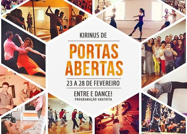 Kirinus de Portas Abertas - Entre e Dance - Programação gratuita!