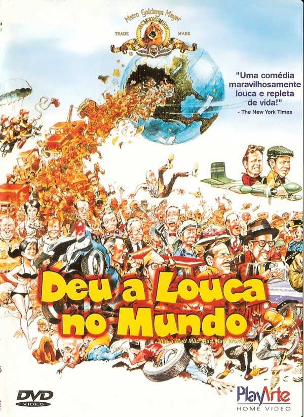 Cineclube Badesc exibe "Deu a Louca no Mundo", de Stanley Kramer