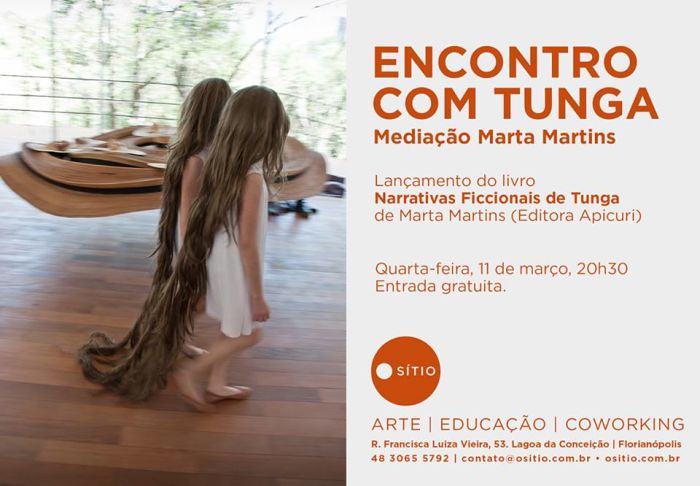 Lançamento do livro "Narrativas Ficcionais de Tunga" de Marta Martins