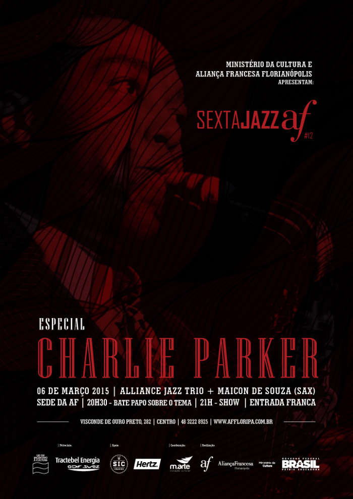 12ª edição do Sexta Jazz Aliança Francesa - Charlie Parker