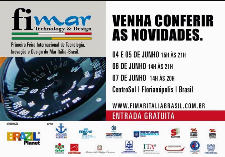 1ª Feira International do Mar de Tecnologia, Inovação e Design Itália-Brasil – FIMAR