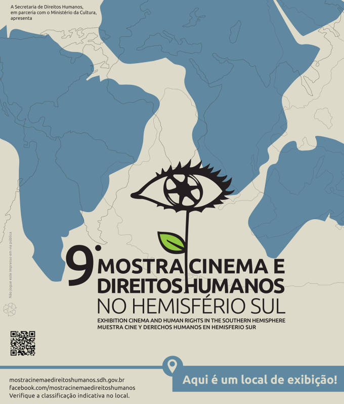 Exibição da 9ª Mostra de Cinema e Direitos Humanos do Hemisfério Sul