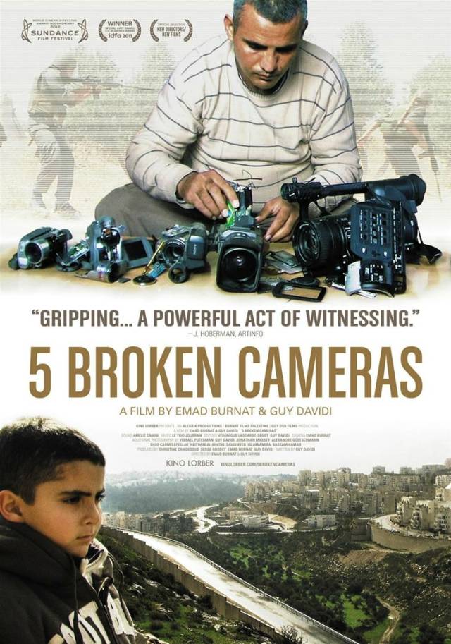 Palestra sobre o premiado filme “Cinco Câmeras Quebradas” com cineasta palestino