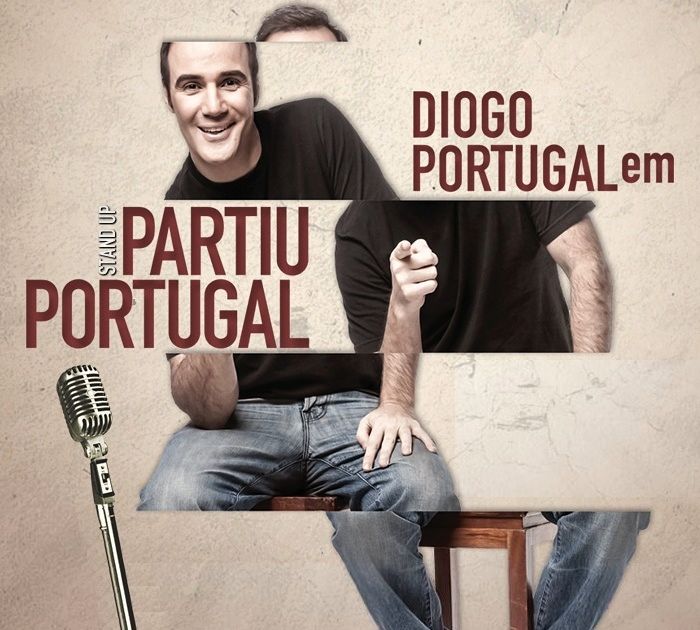 Stand Up "Partiu Portugal”, com Diogo Portugal