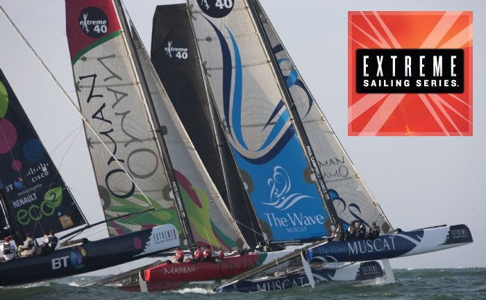 Campeonato de grandes barcos (catamarãs) - Extreme Sailing Series™