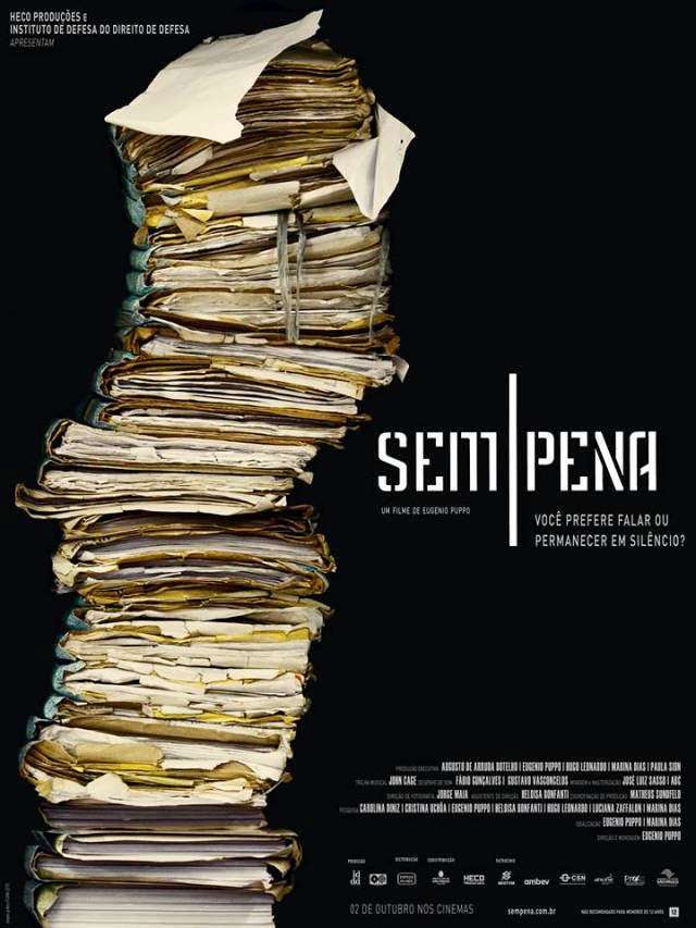 Exibição + Debate do documentário "Sem Pena", de Eugênio Puppo
