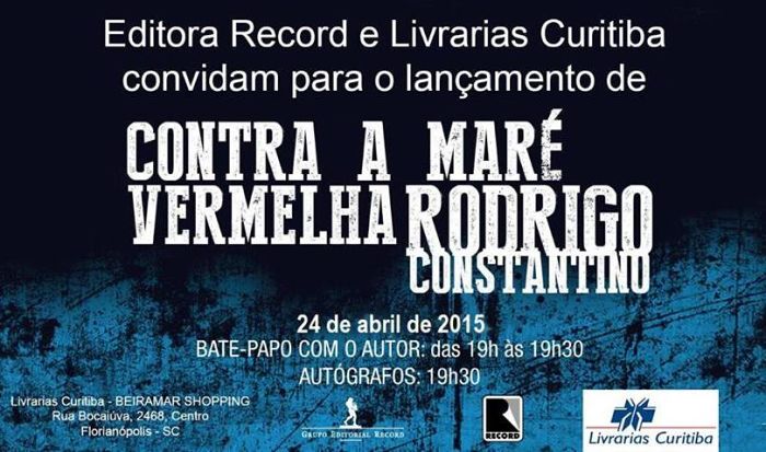 Lançamento do livro, bate-papo e sessão de autógrafos com Rodrigo Constantino