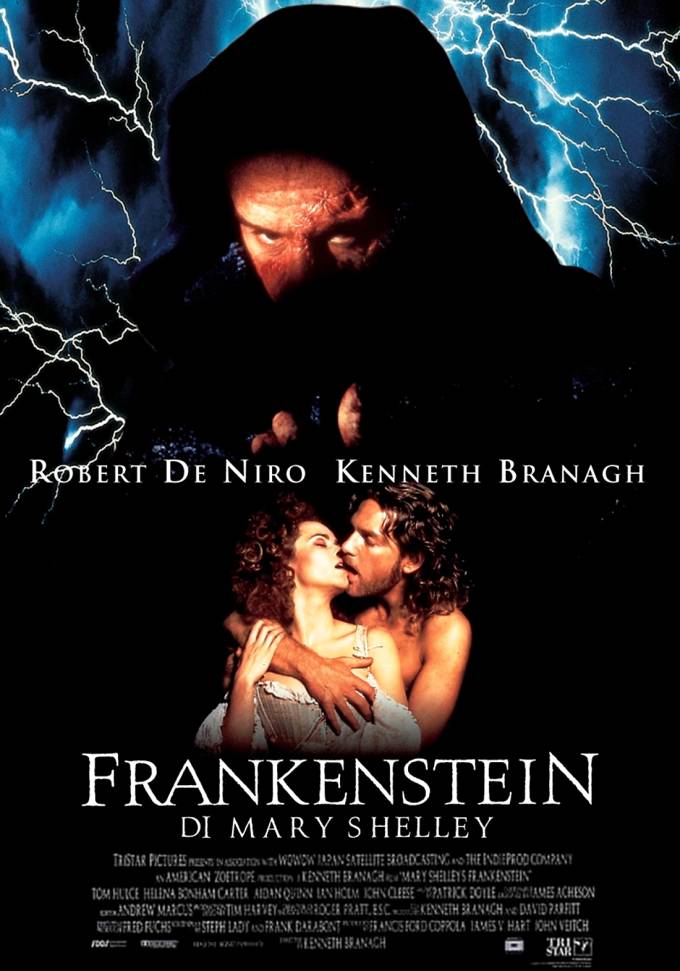 Cineclube Badesc exibe "Frankenstein" (1994), de Kenneth Branagh