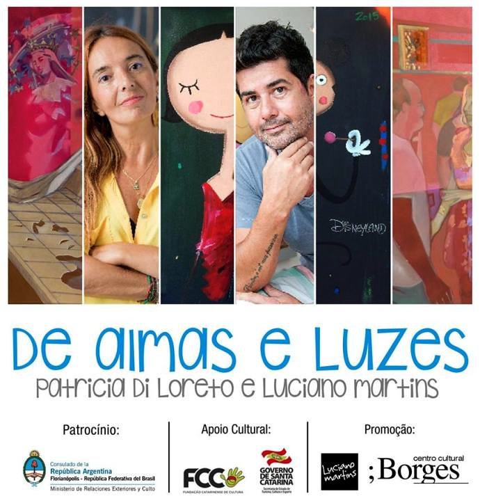 Exposição "De Almas e Luzes", de Luciano Martins e Patrícia Di Loreto