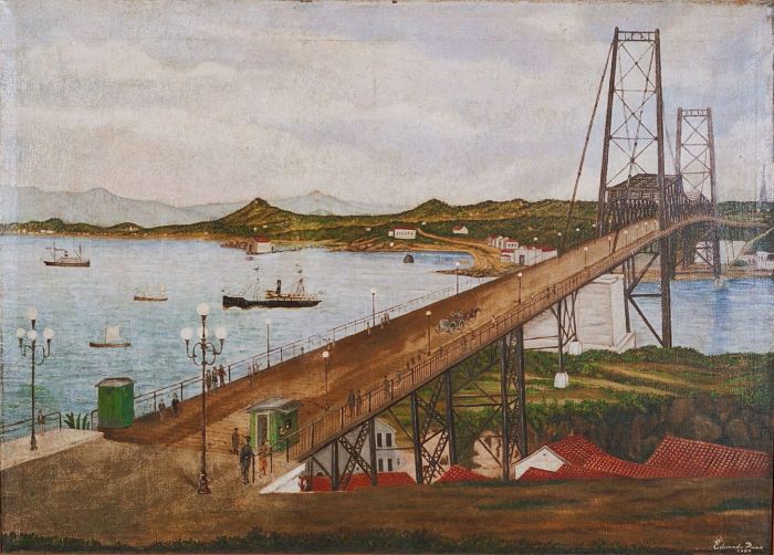 Mostra "Florianópolis através da arte" expõe obras do acervo do MASC