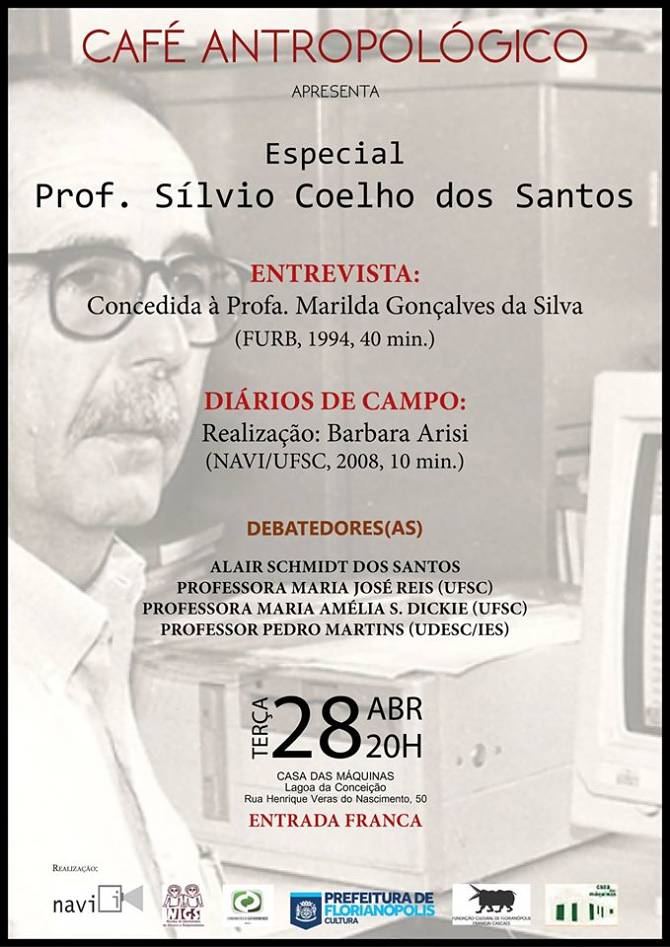 Café Antropológico ESPECIAL Sílvio Coelho dos Santos