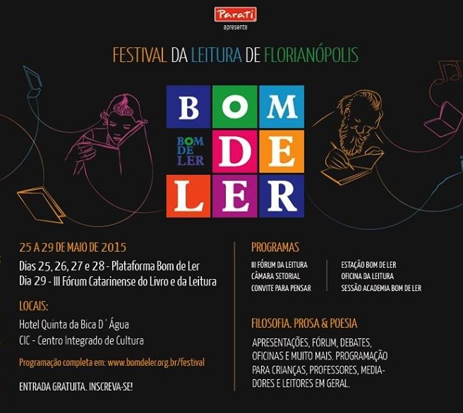 Festival da Leitura de Florianópolis reúne grandes nomes da literatura nacional