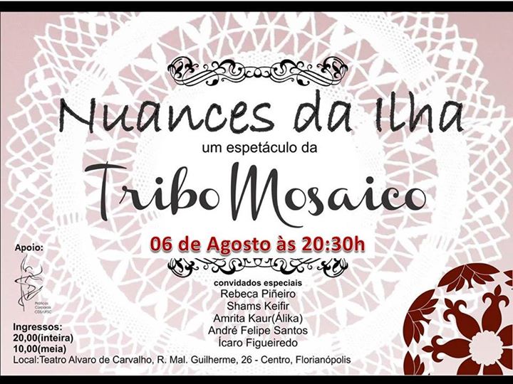 Tribo Mosaico apresenta espetáculo Nuances da Ilha
