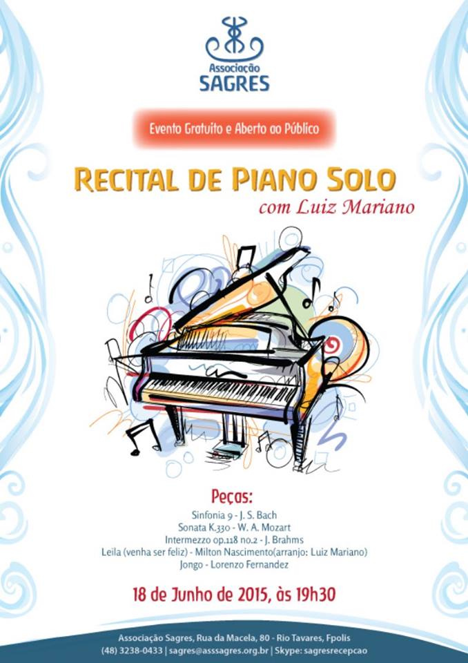 Recital de Piano com Luiz Mariano