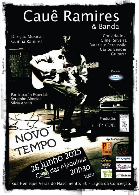 Show Novo Tempo com Caue Ramires e músicos convidados