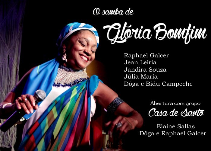Show gratuito da Gloria Bomfim