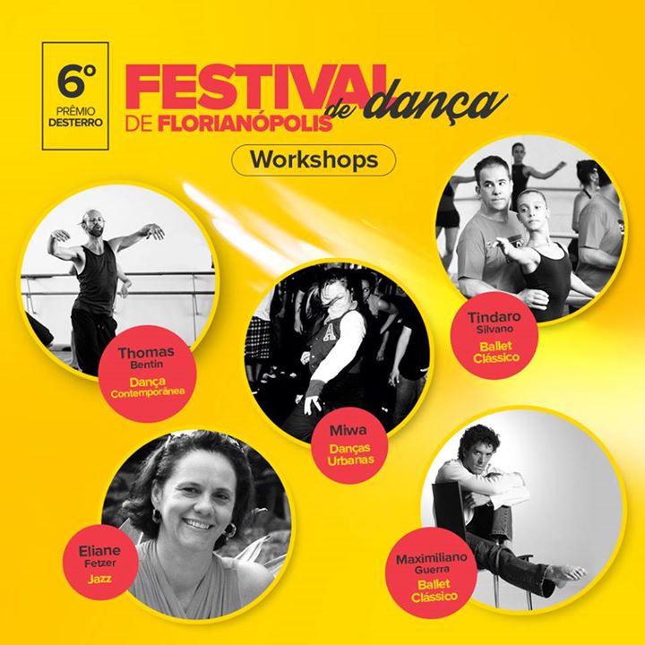 Workshops do Prêmio Desterro – 6° Festival de Dança de Florianópolis
