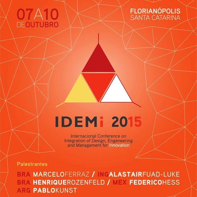 IDEMi 2015 - 4ª Conferência Internacional de Design, Engenharia e Gestão para a inovação