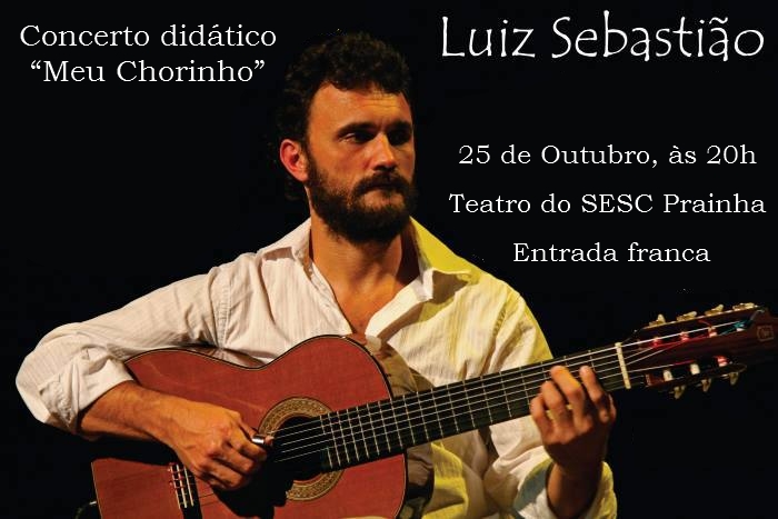 Concerto didático para crianças “Meu Chorinho” de Luiz Sebastião