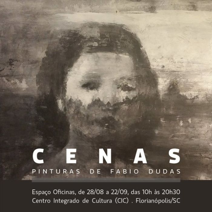 Exposição "Cenas", pinturas de Fabio Dudas