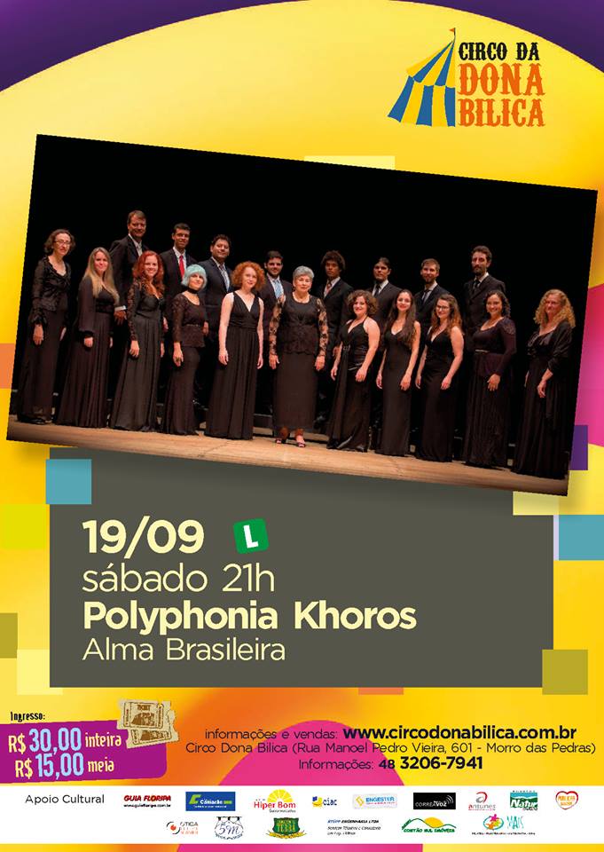 Concerto "Alma Brasileira" do Polyphonia Khoros
