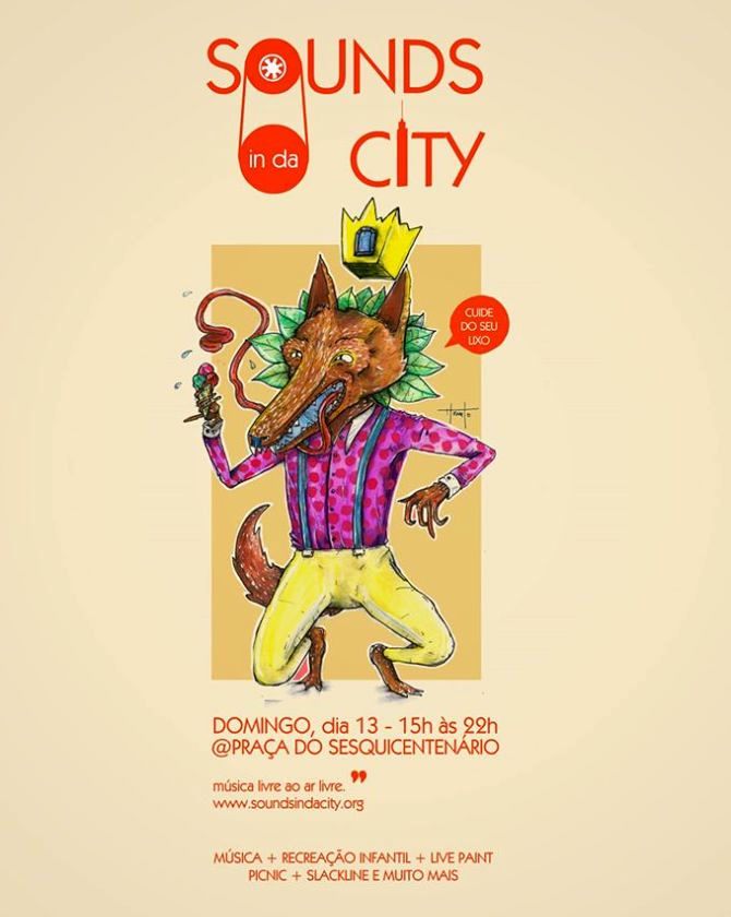 Sounds in da City reúne música, picnic e recreação infantil