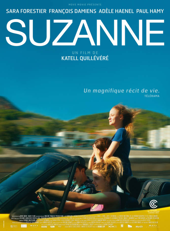 Cineclube Badesc exibe "Suzanne" de Katell Quillevéré