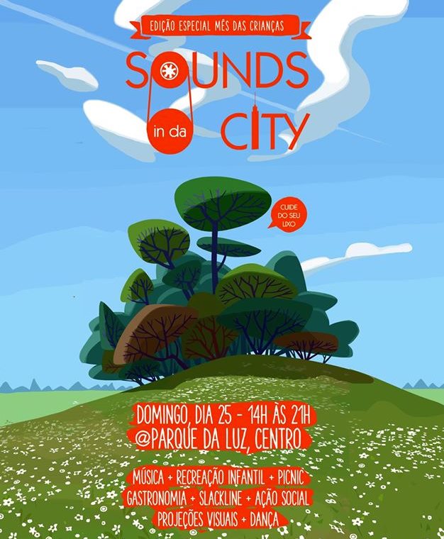 Sounds in da City edição especial Dia das Crianças no Parque da Luz