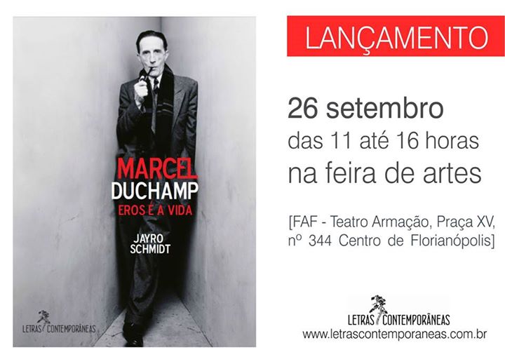 11ª Feira de Artes de Florianópolis lança livro de Jayro Schmidt