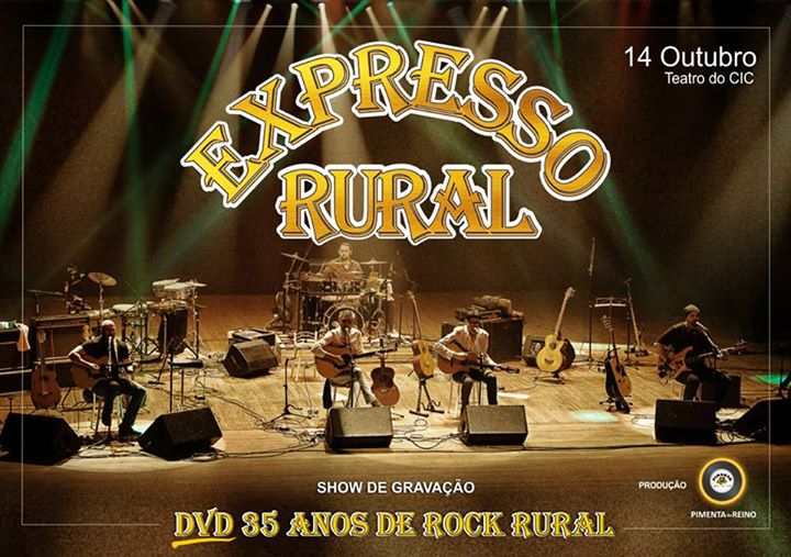 Gravação do DVD do Grupo Expresso Rural "35 Anos de Rock Rural" no CIC 8:30