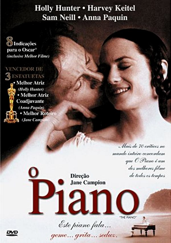 Cineclube Badesc exibe "O Piano" (The Piano) de Jane Campion
